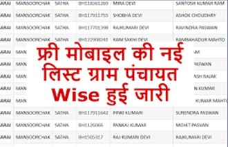 Free-Mobile-Panchayat-Wise-List: राजस्थान-फ्री-मोबाइल-योजना-पंचायत-वाइज-लिस्ट-जारी, यहां-से-करें-डाऊनलोड